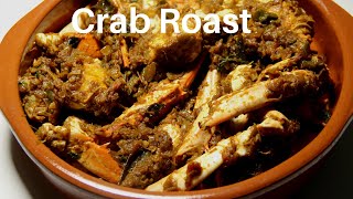 Crab Roast | ഞണ്ട് വരട്ടിയത് | How to Clean Crab | Malayalm With English Subtitles