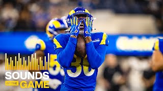 Sideline Action & Play Calls From Best Moments Of Rams-Raiders At SoFi Stadium | Sounds Of The Game