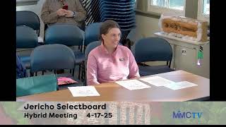 Jericho Selectboard 4-17-2025