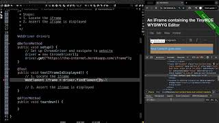 How to Assert Iframe Is Displayed (Tutorial) | Selenium + TestNG + Java