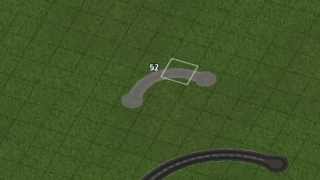 Simcity4: How to drag smooth curves with the road and street tools