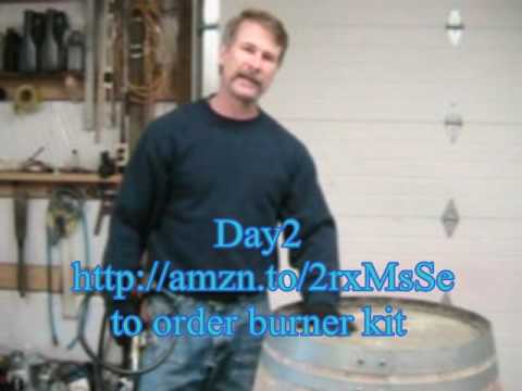 how to make wine barrel fire feature how to make wine barrel fire feature
