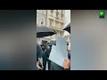 pti start protest in london against army chief and pak govt report pti news report