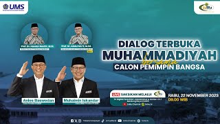 Dialog Publik Muhammadiyah bersama Anies Baswedan-Muhaimin Iskandar di UM Surakarta