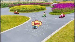 Ride On Tractors Power wheels 12V Test Run| TOBBI Kids Car