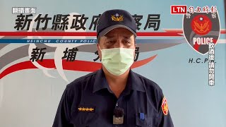 林冠年喊冤稱疲勞駕駛擦撞 警方：酒測超標(翻攝畫面)