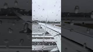 American Airlines A319 Rainy Takeoff from Philadelphia Int’l Airport (PHL)