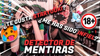 ¿TE GUSTA STARYUUKI?🥵|| ¿ME HAS SIDO INFIEL?💀||DETECTOR DE MENTIRAS CON NISSA Y XAVI 🤑🐒