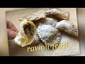 RAVIOLI FRITTI CARNEVALE CALCIONETTI CAGGIUNITT TRADIZIONALI ALLA CREMA ALLA RICOTTA E AL CIOCCOLATO