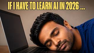 If I have to learn AI in 2026, This is the roadmap I would follow.