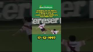 Doblete de Marcelo Salas a Sao Paulo y River Plate es campeón de la Supercopa Sudamericana 1997