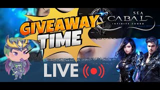 LIVE! CABAL INFINITE COMBO ||Giveaway FG Sponsored by Jevon (TOPMEN)