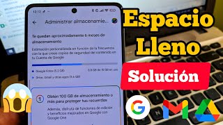 Como liberar espacio en Gmail 2024