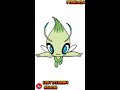 How To Draw Celebi From Pokemon short