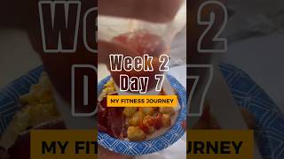 My Weight Loss Journey: Week 2 Day 7