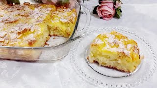 Creamy apple cake! Easy and delicious...