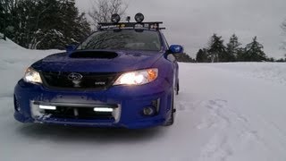 2012 Subaru WRX Stage 2 in Seney, Michigan (Hoonage)