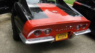 NASTY 73 Corvette START UP WALK AROUND SICK CAM WOW