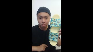 Nhúng Custom Dép Tổ Ong p5 | Hydrodipping Vietnamese Slippers #shorts