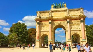 PARIS WALK | Tuileries Garden incl. Arc de Triomphe du Carrousel | France