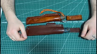 Небольшой обзор ножей Южный Крест (модель Бушкрафт) и Rusty File Cutlery (модель Чеглок).