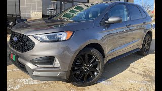 2022 FORD EDGE SEL ST Line One Owner, AWD!