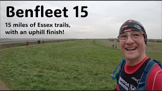 Benfleet 15 trail run, Hadleigh Leigh-on-Sea, Canvey