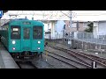 【紀南代走】3番のりばに入ってくる105系4扉車（sw004編成）｜紀伊田辺駅