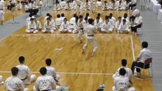 2016年度　関西学生大会　組演武　高倉・川島予選