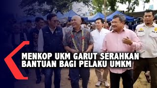 Menkop Ukm Garut Serahkan Bantuan Bagi Pelaku Umkm