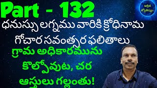 Sagittarius Lagna # Krodhi Ugadhi year analysis # ధనుస్సు లగ్నం # క్రోధి నామ ఉగాది సంవత్సర ఫలితాలు #