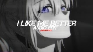 Lauv - I Like Me Better [edit audio]