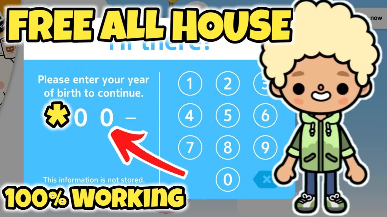 100 Working Unlock All House Toca Boca Toca Life World Free Code