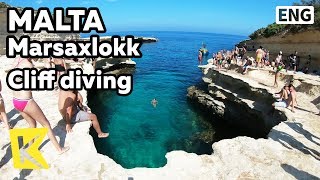 【K】Malta Travel-Marsaxlokk[몰타 여행-마샤슬록]절벽 다이빙/Cliff/Diving/St. Peters Pool/Beach