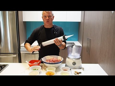 Making Sausages with a Caulking Gun John the Butcher Tutorials Making Sausages with a Caulking Gun John the Butcher Tutorials