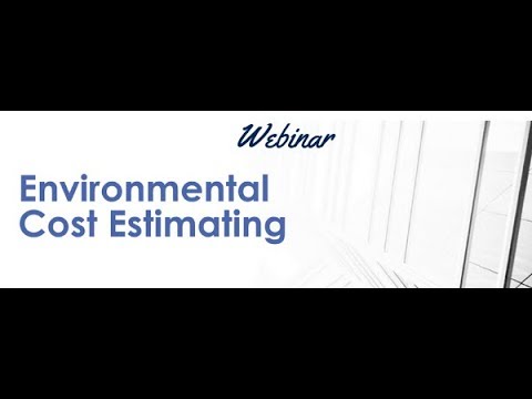 Environmental Cost Budgeting Webinar Youtube
