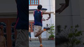 កណ្តៀតក្អម#sport #shuttlecock #សីស្លាបខ្មែរ#ទាត់សី