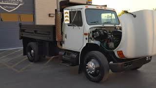 1993 INTERNATIONAL 10' 5-7 YARD DUMP TRUCK 22K MILES DT DIESEL AUTO TRANS