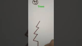 how to draw Christmas tree 🥳🥳🥳🥰🥰🥰🌈🌈🌈🦄