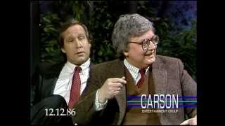 Chevy Chase Makes Fun of Siskel & Ebert on Johnny Carson's Tonight Show