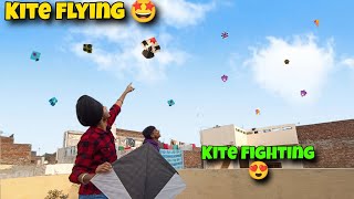 Toofani Patanbaji With Friends 🌟Kite Fighting 🪁