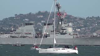 2021.10.08 Parade of ships of San Francisco Fleet week: Part.09 - USS Shoup