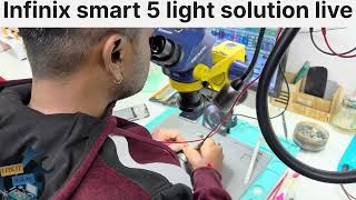 Infinix smart 5 no light solution