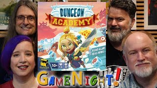 Dungeon Academy - GameNight! Se7 Ep28 - How to Play and Playthrough