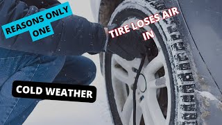 Reasons Only One Tire Loses Air in Cold Weather