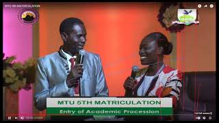 MTU MATRICULATION CEREMONY -2020/2021