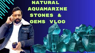 DIVE INTO THE WORLD OF AQUAMARINE! Natural Aquamarine Stones and Gems Tour