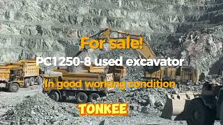 Used Pc1250-8 excavator for sale! #komatsu #excavator