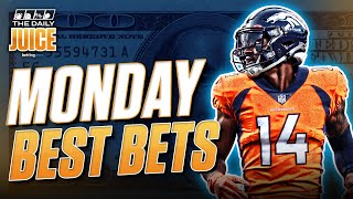 Best Bets for MONDAY: NFL Picks + Props | The Daily Juice Sports Betting Podcast