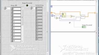 LabVIEW - Bubble Sort 2